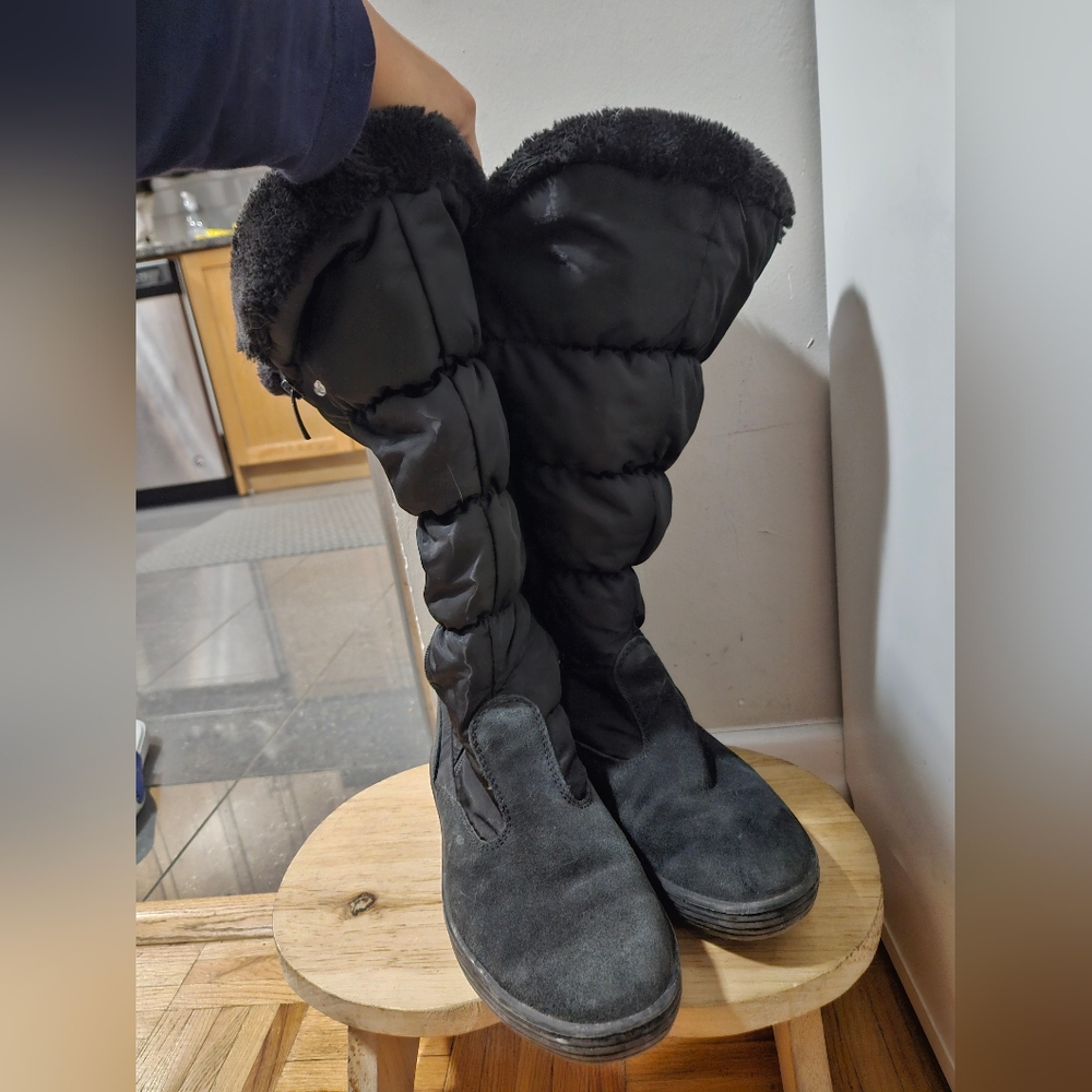 Pajar Black Winter Tall Boots